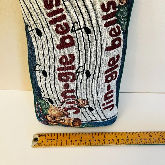 Jin-gle Bells Holiday Decoration Accent Pillow - Picture 4 of 7